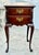 Queen Anne Mahogany Nightstand End Side Table Queen Anne 2 Drawer Vintage For Sale - Image 3 of 13