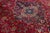 Red 10 X 13 Vintage Mashad Persian Wool Rug in Red With Medallion Motif For Sale - Image 8 of 9