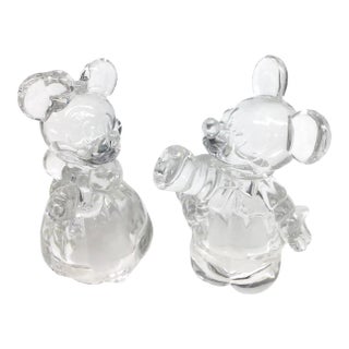 Lenox Crystal Salt and Pepper Shakers For Sale