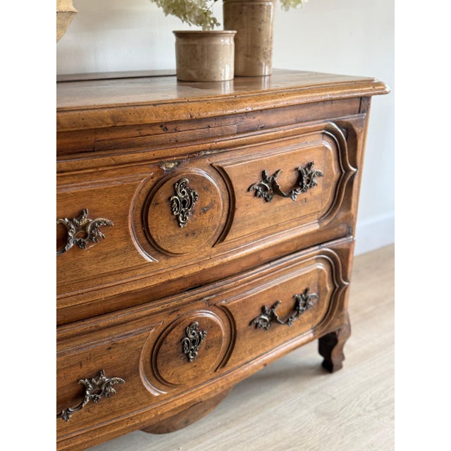 Rococo 17th Century French Walnut Chest For Sale - Image 3 of 8