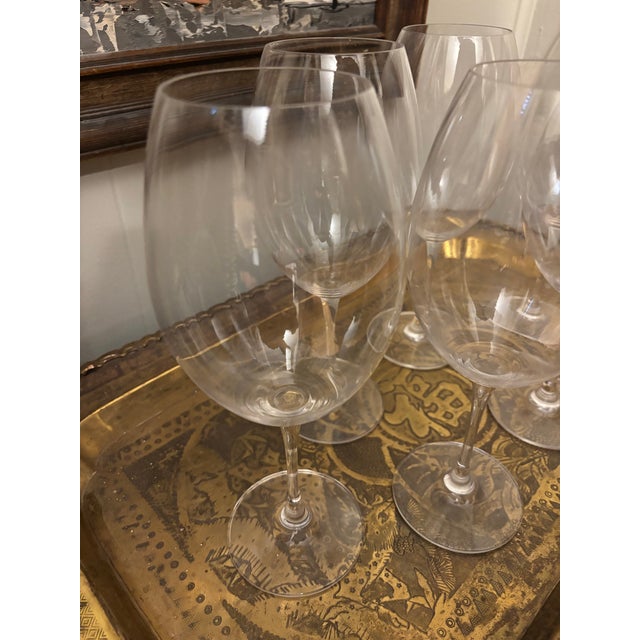 Modern Waterford Robert Mondavi Cabernet Glasses Set of 6 For Sale - Image 3 of 6
