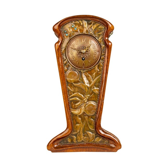 Art Nouveau Clock Attributed to Louis Majorelle France, École de Nancy, circa 1900–1915 Important and highly refined Art...