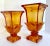 1920s Pair of Crystal Glass Art Vases Attributed to Josephinenhutte Moser For Sale - Image 5 of 13