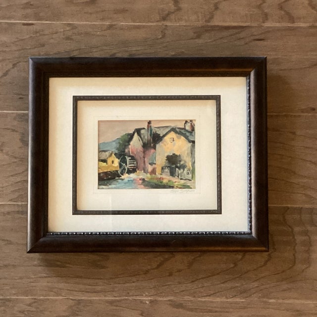 Painting by 20th century artist, John Bingham, from California. Primarily known for his paintings but was also an...