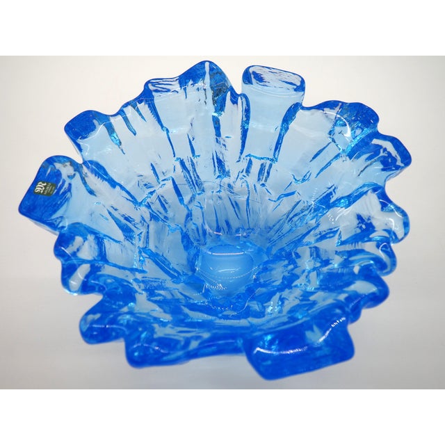 Full Lead Crystal Bowl by Mats Jonasson, 1970s For Sale - Image 4 of 10