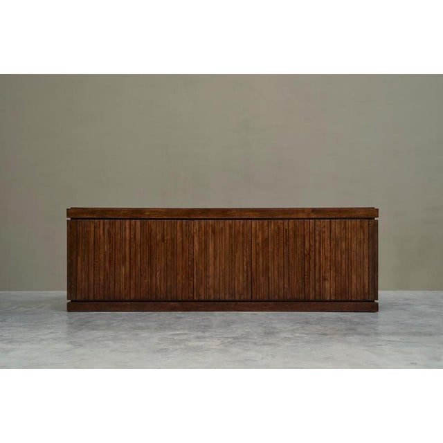 Freestanding Sideboard in Oak, Belgium, 1970 For Sale - Image 6 of 17