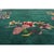 Wool Room Size Chinese - Art Deco Green Antique 1920s Rectangle Knotted Rug, Circa Date: 1920s. This magnificent example...
