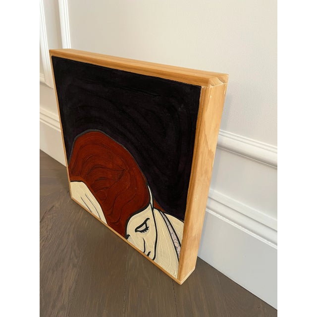 2000 - 2009 Jeffrey Palladini Expressionist Modern Figurative Oil Painting For Sale - Image 5 of 8