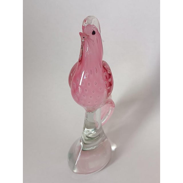 Murano Glass Bird Figure from Seguso, 1970s, in Very Good conditions. Designed 1970 to 1979 This piece is attributed to...