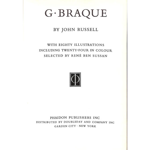 Traditional "G. Braque" 1959 Russell, John For Sale - Image 3 of 11