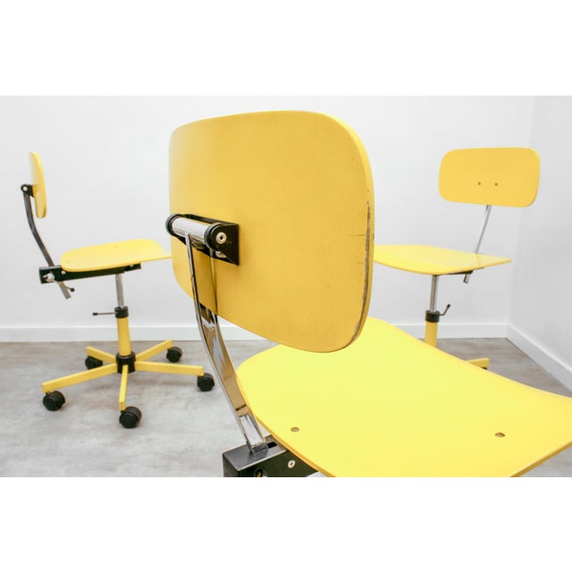 Vintage Danish Drafting Chairs by Jørgen Rasmussen for Rabami, 1975, Set of 5 For Sale - Image 10 of 13