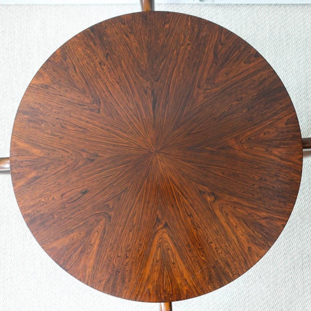 Round Coffee Table attributed to Wilhelm Renz, 1960s For Sale - Image 9 of 12