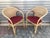 Rattan & Bamboo Armchairs with Cushions, 1970s, Set of 2 For Sale - Image 3 of 18
