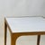 Not Yet Made - Made To Order 'Esquisse' Gilt Finish and Goatskin Top Side Table by Design Frères For Sale - Image 5 of 7
