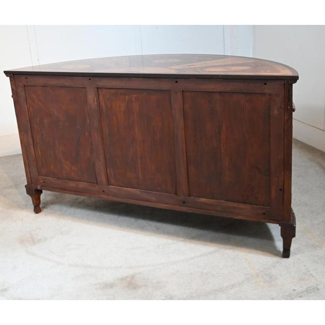 Sheraton Side Cabinets in Satinwood, 1890s, Set of 2 For Sale - Image 4 of 5