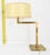 Mid-Century Modern MId Century Modern Solid Bronze or Brass Adjustable Arm Table Lamp w/ Shade MINT For Sale - Image 3 of 12