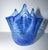 Murano Vintage Murano Style Art Glass Fazzoletto Handkerchief Vase For Sale - Image 4 of 6