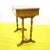 Wooden Worktable with Turned Legs and Drawer For Sale - Image 6 of 8