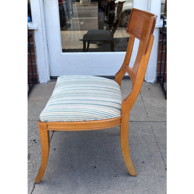 Antique Swedish Regency Klismos Side Chair - 1 of 3 For Sale In Los Angeles - Image 6 of 6