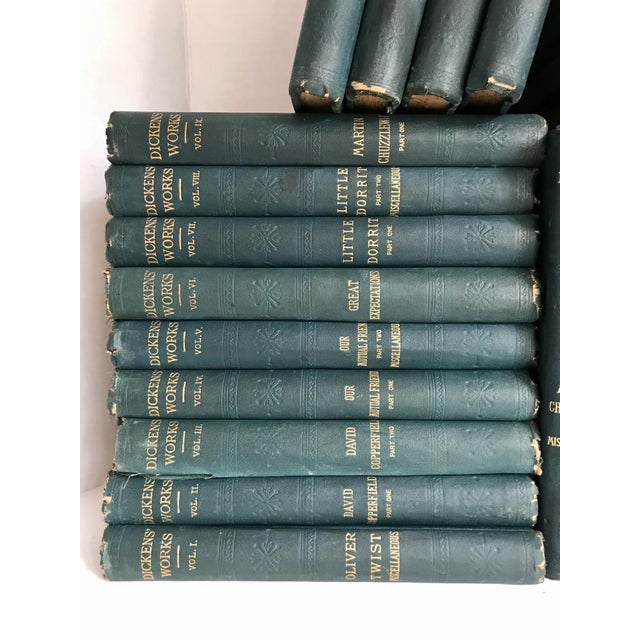 The Complete Works of Charles Dickens Antique Collection of 30 Volumes