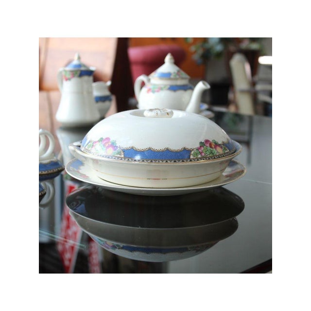 Breakfast Set for 1 from Orchard Booths Silicon China, 1920s, Set of 11 For Sale - Image 10 of 18