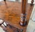 Brown 19th-C. English Carved Rosewood Etagere Music Stand Canterbury Magazine Rack For Sale - Image 8 of 9