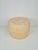 Beige Leather Patchwork Ottoman, 1970 For Sale - Image 3 of 5