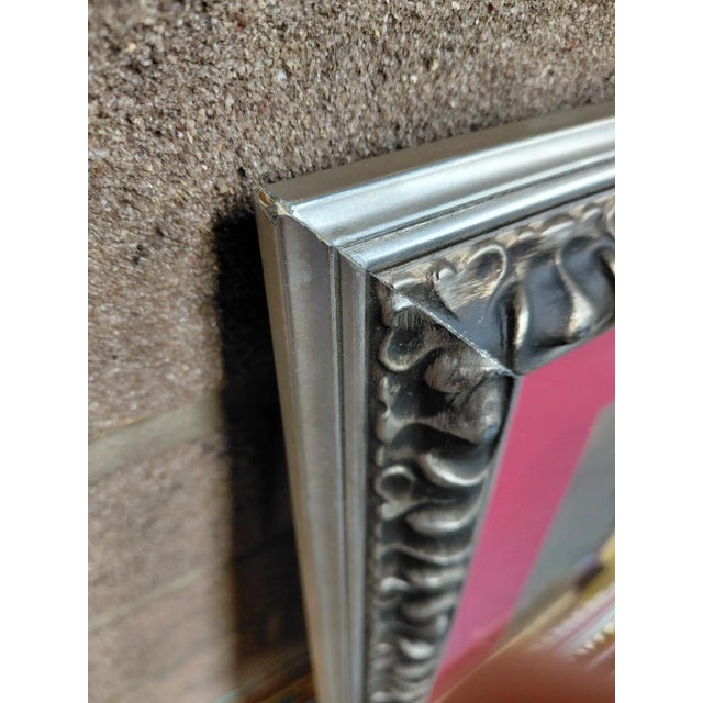 Wood Famed Print "The Singing Bulter" by Jack Vettriano For Sale - Image 7 of 8