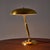 Metal 1940s Giovanni Michelucci Patinated Brass Adjustable Banker Lamp for Lariolux For Sale - Image 7 of 18