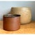 Vintage Wood Vessel Planter With Copper Insert For Sale - Image 9 of 12