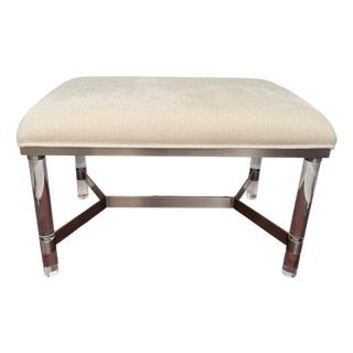 Bernhardt Cadiz Designer Upholstered Bench For Sale