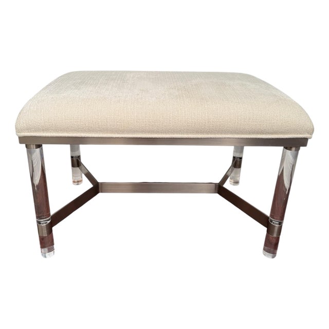 Bernhardt Cadiz Designer Upholstered Bench For Sale