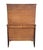 Vintage Antique Solid Mahogany Traditional Duncan Phyfe Style 34" Bow Front Chest on Chest For Sale - Image 9 of 11