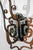 Early 20th Century Early 20th Century Large Decorative Iron & Brass Exterior Sconce With Extended Mounting Bracket For Sale - Image 5 of 10