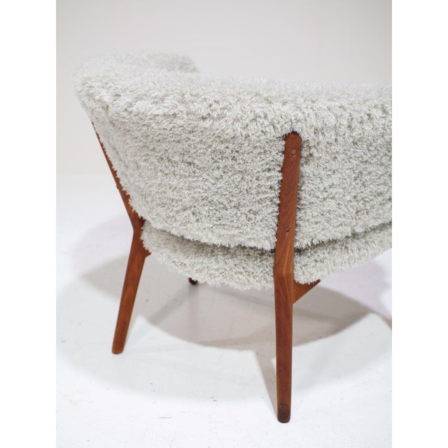 Wood Vintage 83 Lounge Chair in Teak by Nanna Ditzel for Søren Willadsen Møbelfabrik, Denmark, 1950s For Sale - Image 7 of 12