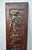 Antique Unique Asian Carved Rosewood Double Sided Plaque For Sale - Image 4 of 14