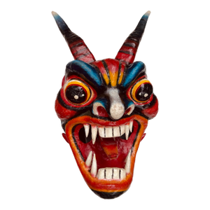 Vintage 1970’s Mexican Papier-Mâché Diablo Mask