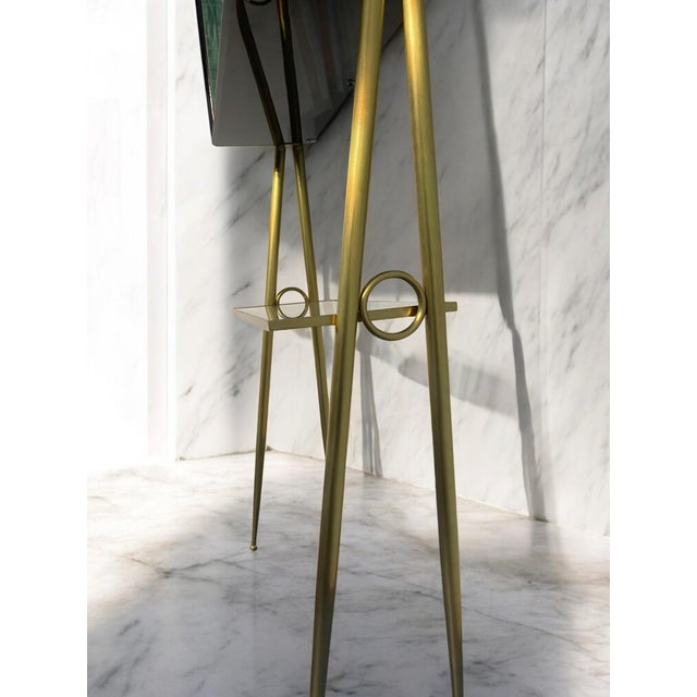 Mid-Century Italian Cocktail Bar Set with Cabinet by Gio Ponti, 1956, Set of 4 For Sale - Image 11 of 18