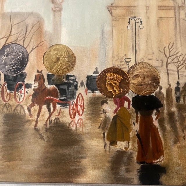 “Old Money in Paris” – Mixed Media Protest Collage by Cheryl Fudge ...
