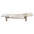 2010s Andrianna Shamaris Impressive Bleached Teak Wood Chaise or Bench For Sale - Image 5 of 18