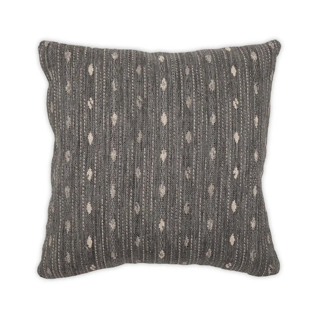 Decorative pillow; knife edge; hidden zipper closure; 90/10 feather/down insert Dry Clean