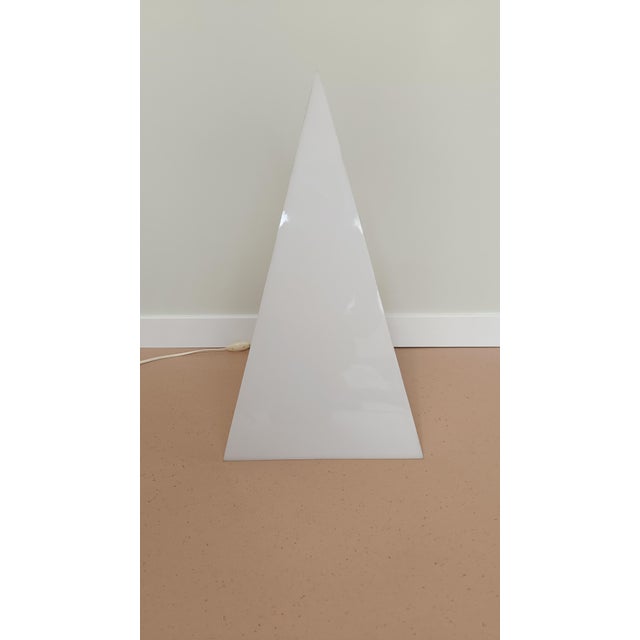 Pyramid Floor Lamp from Harco Loor, 1980s For Sale - Image 4 of 8