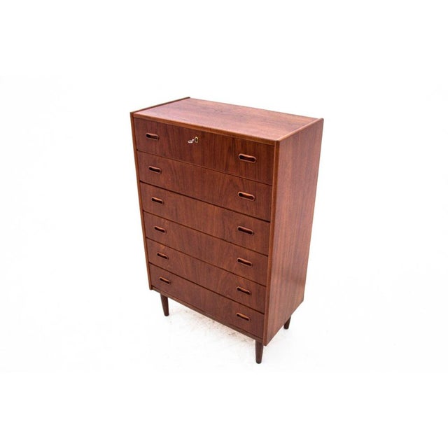 Mid-Century Modern Danish Teak Chest of Drawers, 1960s For Sale - Image 3 of 10