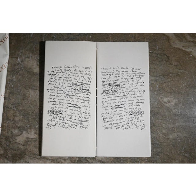 1990s Fritz Scholder "Live Dog / Evil God" Signed Limited First Edition Artist Book (1992) - Rare For Sale - Image 5 of 6