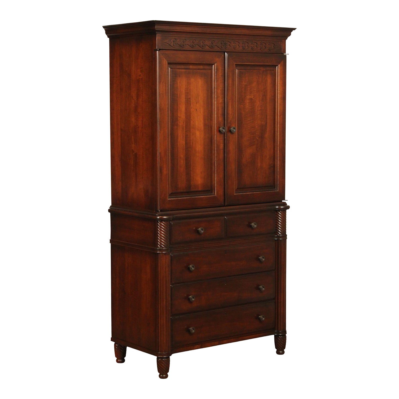 Early 21st Century Durham Furniture Mount Vernon Collection Maple