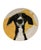 For your consideration. . . Collectible Sally Muir Dog A Day Stoneware ~ Set Of Four Dessert Plates A former knitwear...