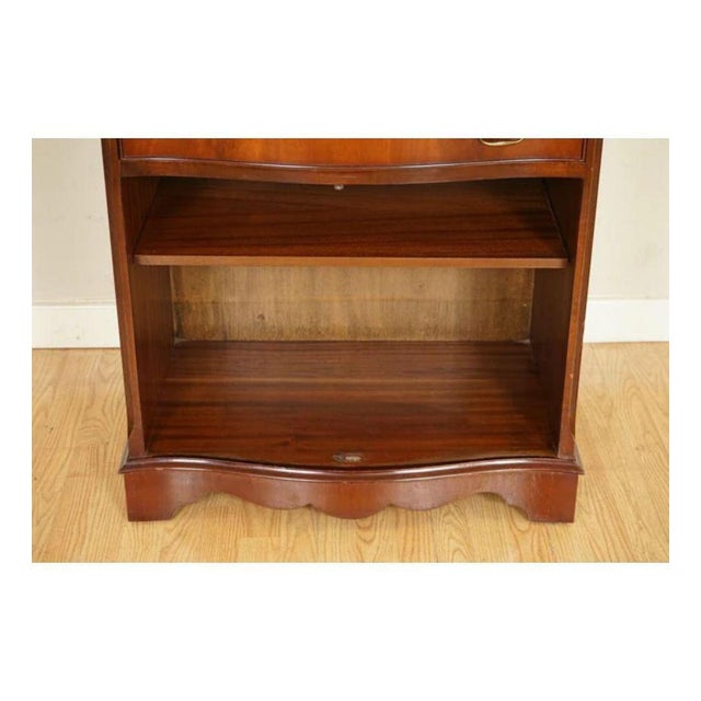 Open Bookcase Cabinet with Shelves, Serving Tray and Drawer For Sale - Image 9 of 13