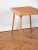 Wood Mid-Century Ash and Wickerwork Side Table and Stool from Uluv, 1960s, Set of 2 For Sale - Image 7 of 18