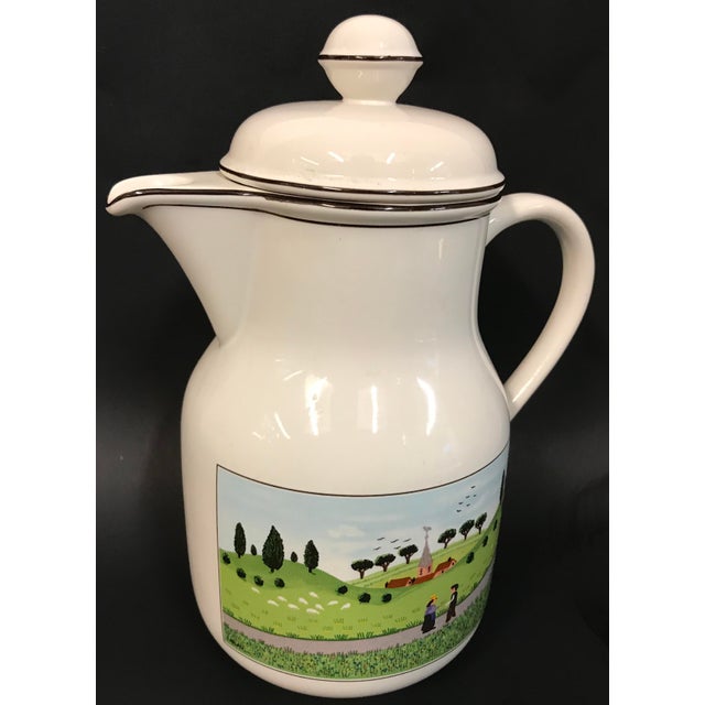 1980s Country Villeroy & Boch Design Naïf Teapot Chairish