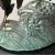 Vintage Bronze Sculpture of Three Seagulls in Flight Over a Wave For Sale - Image 9 of 12